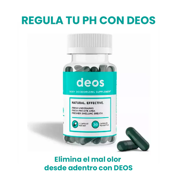 DEOS® DESODORANTE CORPORAL EN CÁPSULAS
