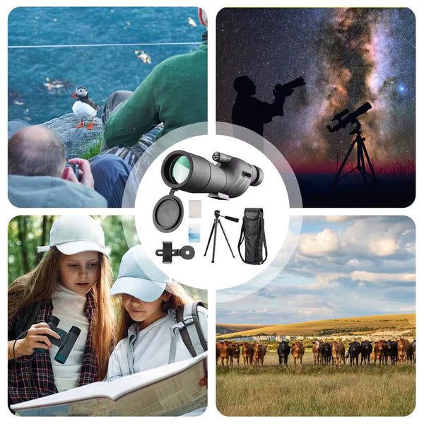 Observa planetas, paisajes y más con claridad profesional