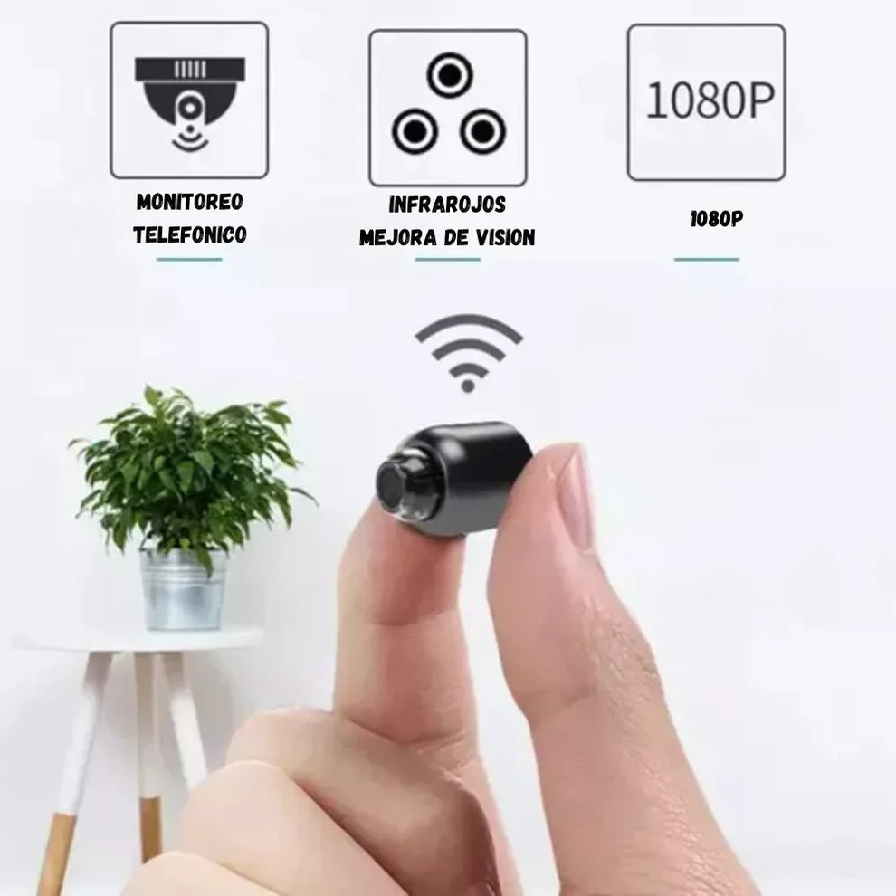 🔥Último día 49% OFF📹Mini cámara WiFi HD