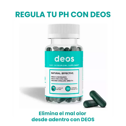 DEOS® DESODORANTE CORPORAL EN CÁPSULAS