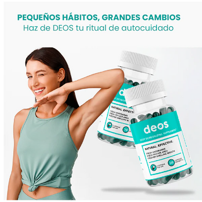 DEOS® DESODORANTE CORPORAL EN CÁPSULAS