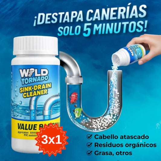 3x1 Elimina Olores y Destapa al Instante