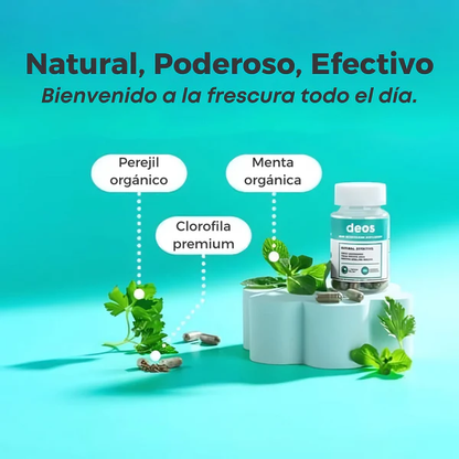 DEOS® DESODORANTE CORPORAL EN CÁPSULAS
